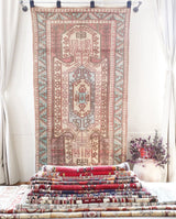 Old Sevan style Anatolian Rug 4.2ftx8ft