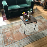 Vintage Faded Anatolian Turkish Rug