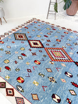 Area rug in a living room setting, pile rug, Turkish rug, custom rug, , new rug, modern rug, customizable rug, made to order rug, portland, rug shop, bright colors, wild shaman, soft rug, bold color, Portland, Oregon, rug store, rug shop, local shop, made in Turkey