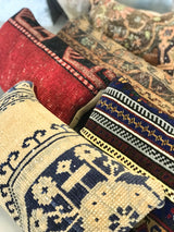 Lumbar Pile Rug Pillow 12inx24in