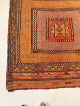 Vintage Pergamum Kozak Kilim Rug 4'9"x7'6"