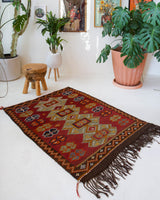 pile rug, Turkish rug, vintage rug, portland, rug shop, bright colors, wild shaman, area rug, red rug, mini rug, bold color, Portland, Oregon, rug store, rug shop, local shop, flat weave, kilim rug