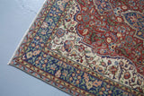 pile rug, turkish rug, vintage rug, portland, rug shop, bright colors, wild shaman, area rug, red rug, worn out rug