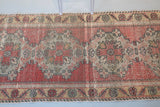Vintage Anatolian Runner Rug 3.2ftx9.5ft