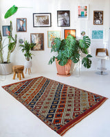 Turkish rug, vintage rug, flat weave, kilim rug, large area rug, square rug, Wild Shaman, Portland, Oregon, rug store, rug shop, local shop, bright colors, area rug, bold color