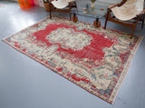 pile rug, turkish rug, vintage rug, portland, rug shop, bright colors, wild shaman, area rug, red rug, worn out rug