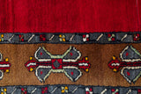 old rug, antique rug, Turkish rug, Portland, Oregon, rug store, rug shop, local shop, bright colors, wild shaman, large rug, area rug, red rug, bold color, burgundy, dark red