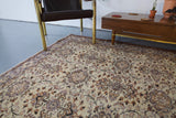 old rug, antique rug, earthy colors, faded colors, Turkish rug, vintage rug, flat weave, kilim rug, large area rug, square rug, Wild Shaman, Portland, Oregon, rug store, rug shop, local shop