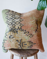 Floor pouf in a living room setting, pillow, turkish pillow, kilim pillow, home decor, decorative pillow, sham, rug pillow, decor, home decor, pouf, floor cushion, cushion, Portland, rugshop, Oregon, Wild Shaman, ottoman