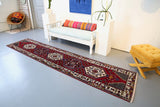 Old Kayseri Yahyali Runner 2.6ftx11.9ft