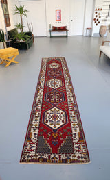 Old Kayseri Yahyali Runner 2.6ftx11.9ft