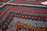 Vintage Anatolian Cicim Kilim Rug 7'x11'2"