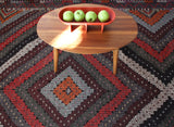 Vintage Anatolian Cicim Kilim Rug 7'x11'2"