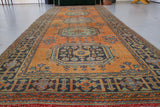 Old Konya Sille Runner Rug 4.8ftx12.3ft
