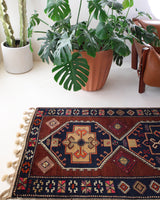 pile rug runner, Turkish rug, vintage rug, portland, rug shop, bright colors, wild shaman, runner rug, bold color, Portland, Oregon, rug store, rug shop, local shop, hallway runner, skinny runner