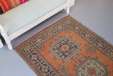 Old Konya Sille Runner Rug 4.8ftx12.3ft