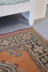 Old Konya Sille Runner Rug 4.8ftx12.3ft