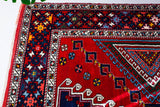 old rug, antique rug, Turkish rug, Portland, Oregon, rug store, rug shop, local shop, bright colors, wild shaman, large rug, area rug, red rug, bold color, burgundy, dark red