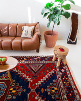 Vintage Western Anatolian Rug 7'3"x10'