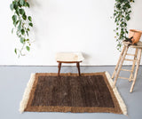 old rug, antique rug, earthy colors, faded colors, Turkish rug, vintage rug, tulu rug, shaggy rug, soft rug, Portland, Oregon, rug store, rug shop, local shop
