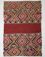 old rug, antique rug, earthy colors, faded colors, Turkish rug, vintage rug, flat weave, kilim rug, large area rug, square rug, Wild Shaman, Portland, Oregon, rug store, rug shop, local shop