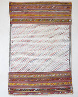 old rug, antique rug, earthy colors, faded colors, Turkish rug, vintage rug, flat weave, kilim rug, large area rug, square rug, Wild Shaman, Portland, Oregon, rug store, rug shop, local shop