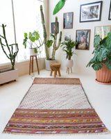 old rug, antique rug, earthy colors, faded colors, Turkish rug, vintage rug, flat weave, kilim rug, large area rug, square rug, Wild Shaman, Portland, Oregon, rug store, rug shop, local shop