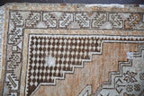Vintage Faded Anatolian Rug 3.5ftx5.6ft