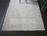 Vintage Faded Turkish Anatolian Rug 4ftx8ft