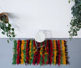 pile rug, Turkish rug, vintage rug, portland, rug shop, bright colors, wild shaman, shaggy rug, soft rug, tulu rug, bold color, Portland, Oregon, rug store, rug shop, local shop