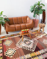 Turkish rug, vintage rug, flat weave, kilim rug, large area rug, square rug, Wild Shaman, Portland, Oregon, rug store, rug shop, local shop, bright colors, area rug, bold color