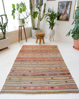 old rug, antique rug, earthy colors, faded colors, Turkish rug, vintage rug, flat weave, kilim rug, large area rug, square rug, Wild Shaman, Portland, Oregon, rug store, rug shop, local shop