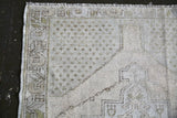 Vintage Faded Anatolian Rug 3.9ftx6.4ft
