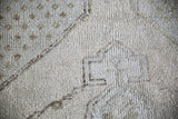 Vintage Faded Anatolian Rug 3.9ftx6.4ft