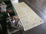 Vintage Turkish Faded Anatolian Runner Rug 3ftx8ft