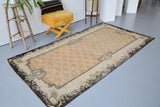 Vintage Anatolian Rug 4.5ftx8.4ft
