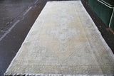 Vintage Turkish Faded Anatolian Runner Rug 3ftx8ft