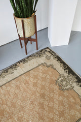 Vintage Anatolian Rug 4.5ftx8.4ft