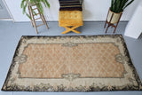 Vintage Anatolian Rug 4.5ftx8.4ft
