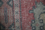 Vintage Turkish Faded Anatolian Runner Rug 3ftx9.6ft
