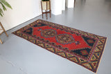 Vintage Anatolian Rug 3.10ftx7.4ft