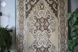 Vintage Turkish Faded Anatolian Runner Rug 3ftx8.10ft