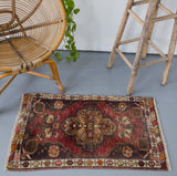 pile rug, turkish rug, vintage rug, portland, rug shop, bright colors, wild shaman, area rug, red rug, mini rug, bold color, Portland, Oregon, rug store, rug shop, local shop