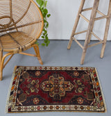pile rug, turkish rug, vintage rug, portland, rug shop, bright colors, wild shaman, area rug, red rug, mini rug, bold color