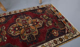 pile rug, turkish rug, vintage rug, portland, rug shop, bright colors, wild shaman, area rug, red rug, mini rug, bold color