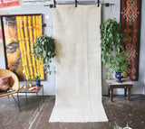 Vintage Turkish Faded Anatolian Runner Rug 3.3ftx9.3ft