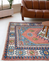 Vintage Caucasian design Nigde Rug 5'5"x8'3"