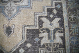 Vintage Turkish Faded Anatolian Runner Rug 3.2ftx10.8ft