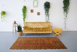 Vintage Turkish Anatolian Runner Rug