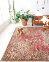 old rug, antique rug, earthy colors, faded colors, Turkish rug, vintage rug, soft rug, Portland, Oregon, rug store, rug shop, local shop, pile rug